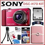 Sony Cyber-Shot DSC-H70 16.1 MP Digital Camera with 10x Wide-Angle Optical  ....
