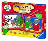 Ravensburger - 28582 - Loisir Créatif - Dessins - Peinture par numéro - la famille de Babar