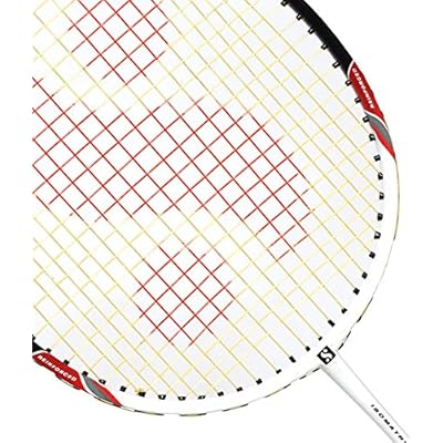 Silver's Max Power Badminton Racquet, Senior G3 (White/Black)