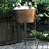 Bronzed Vine Beverage Tub