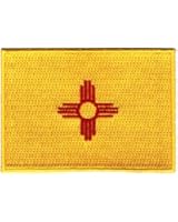 New Mexico State Flag Embroidered Patch Iron-On NM Emblem