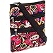 Womens Paisley Crossbody Swingpack Bag w/ Black Trim (Multicolored)