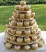 61izmLMESCL. SL75  Cupcaketree Original Mini Round Cupcake Stand 5Tier Holds 40100 Cupcakes