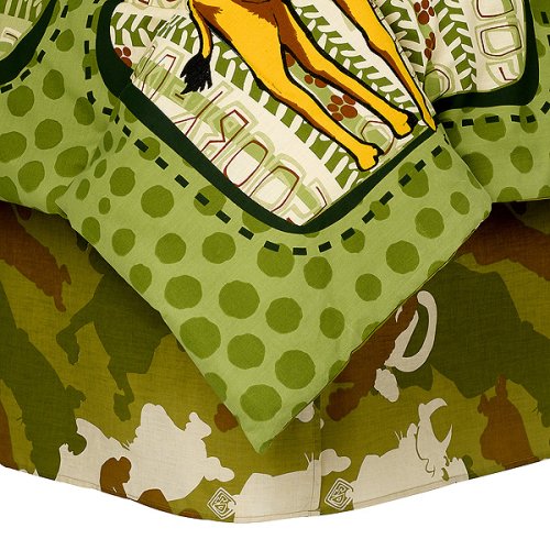 Scooby Doo Safari Bedskirt
