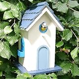 COTTAGE VOGELVILLA VOGELHAUS NISTKASTEN HOLZ WEIss