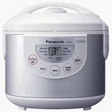 Panasonic SR-TMB10 5-1/2-Cup Rice Cooker/Warmer, Silver