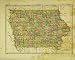 1880 MAP IOWA AMERICA BRITANNICA NINTH EDITION PRINT