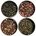 Heavenly Tea Leaves Afternoon Tea Sampler, 4 Assorted Loose Leaf Teas & Herbal Tisanes