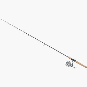 Quantum Optix Spinning Combo Optix Reel with 7'0-Inch Medium 2 Piece Rod by 