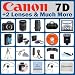 Canon EOS 7D 18MP CMOS Digital SLR Camera with Canon EF-S 18-135 f/3.5-5.6 IS & Canon 70-300 IS Lenses W/32GB CFHS Memory + 1 Extra Battery + Charger + 3 Piece Filter Kit + Flash + Full Size Tripod + Case + Remote Switch + Much More