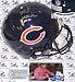 Mike Singletary Autographed/Hand Signed Chicago Bears Full Size Authentic Proline Helmet