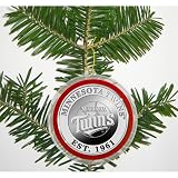 Highland Mint Minnesota Twins Silver Coin Ornament