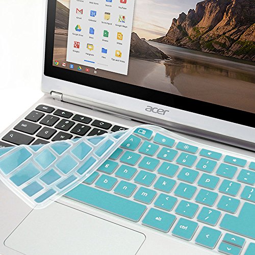 GMYLE Turquoise blue Silicon Keyboard Cover for Acer 11.6