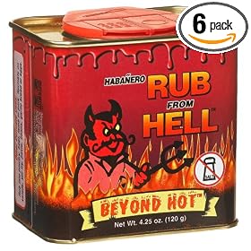 Rub From Hell, 4.25-Ounce Cans (Pack of 6)