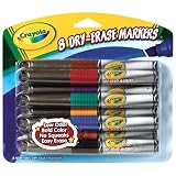 Crayola 8 Ct Dry Erase Markers Chisel Tip