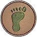 Olive Drab Footprint Patrol Patch - 2