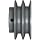 TB Woods 2AK32118 FHP Bored-To-Size, 3.25" Outside Body Diameter, 1.125" Bore Diameter V-Belt Sheave