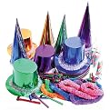 Jewel-Tone New Year's Party Favor Set - Assortment for 25