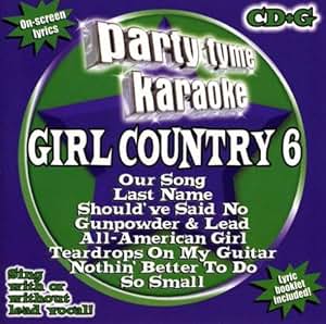 Party Tyme Karaoke - Girl Country 6 (8+8-song CD+G)