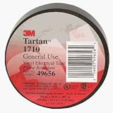  : 3M 49656 'Scotch' Vinyl Black Plastic Electrical Tape