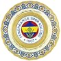 Fenerbahce Handmade Wall Plate
