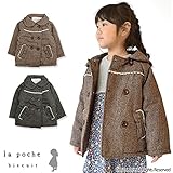 (ラポシェビスキュイ) La poche biscuit 秋'15 ツイードジャケット 100 ブラック