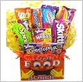 Junk Food Gift Basket (Small) - A Great Idea for Kids! Birthday or Get Well Gift