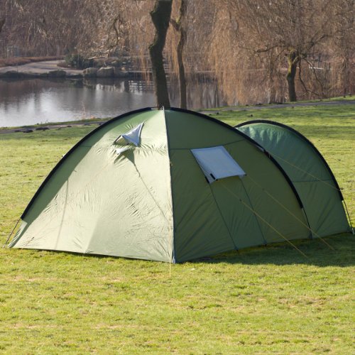 Skandika Vaestervik 4 Man Tent - Green