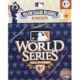 2010 MLB Baseball World Series Sleeve Patch - San Francisco Giants Over Texas Rangers