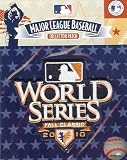 2010 MLB Baseball World Series Sleeve Patch - San Francisco Giants Over Texas Rangers