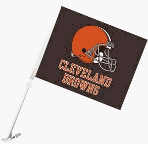 Fremont Die Consumer F98944 Car Flag 11.5 x 14.5 Cleveland Browns