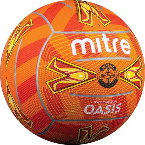 Mitre Oasis Netball - Orange Size 4