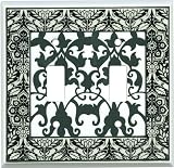 MONOPRINT B-W Switchplates Outlet Covers, Rocker, GFCI