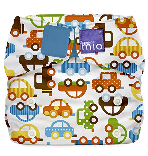 Bambino Mio Bambino Mio, Miosolo All-In-One Cloth Diaper, Traffic Jam