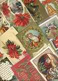 50 Beautiful Antique Christmas Postcards-2 Santas-