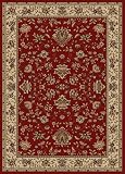 Radici Usa Como 1597 Red 9' 10'' X 12' 10'' Area Rug