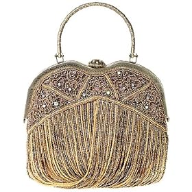 Vintage-inspired evening bag