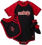 NBA Infant Houston Rockets Boys Bib & Bootie Set - R228Syro (Multi, 24 Months)