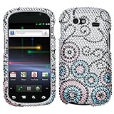 Bubble Flow Diamante Crystal Bling Case for Samsung Nexus S