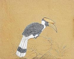 Folk Paintings Miniatures Drawings & Water Color on Paper Procession 7 x 8.5 inches