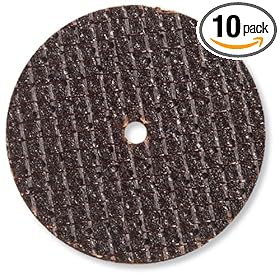 Dremel 456 1-1 2 Reinforced Rotary Tool Cut-Off Wheel - 10 Pack by Dremel