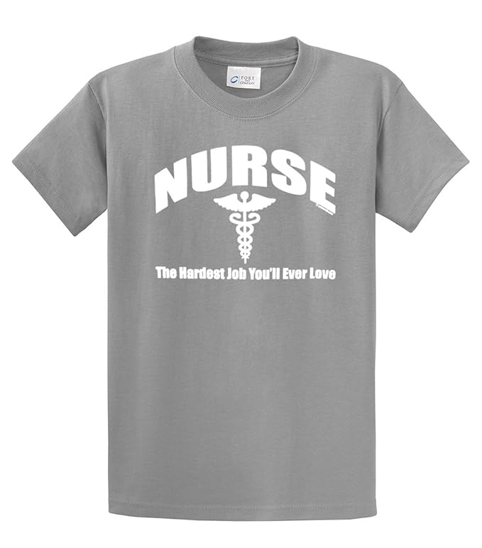 Amazon.com: Nurse T-Shirt The Hardest Job You Will Ever Love: Clothing