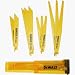 DEWALT DW4892 Reciprocating Saw Blade Set with Case, 12-Piece