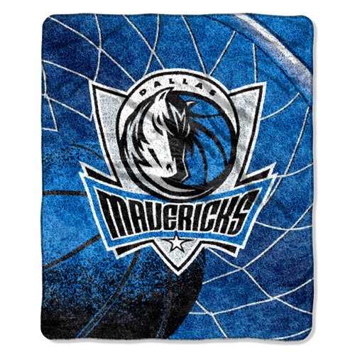Northwest Dallas Mavericks Sherpa Throw 50 X 60