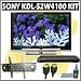 Sony Bravia W-Series KDL-52W4100 52-inch 1080P LCD HDTV + Sony DVD Player Wall Mount Accessory Kit