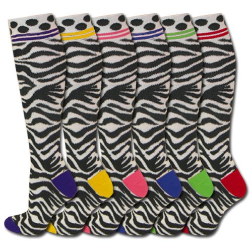 Sports Katz Zebra Socks - © 2009 Sports Katz Media, Inc.