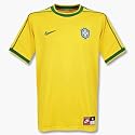 1998 Brazil Home Retro shirt