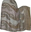 Evening Wrap Paisley Embroidered Shawl 80 x 40 inches (psley332)