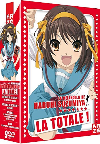 涼宮ハルヒの憂鬱 1期+2期+劇場版+涼宮ハルヒちゃんの憂鬱+にょろーん☆ちゅるやさん コンプリート DVD-BOX （全66話+劇場版, 891分） すずみやハルヒのゆううつ 谷川流 京都アニメーション アニメ [DVD] [Import] [PAL, 再生環境をご確認ください]