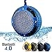 Waterproof Bluetooth Speaker, Alpatronix® [AX320] Ultra Portable Wireless Speaker / Outdoor & Indoor Shower Speaker with Rugged Exterior (Shockproof & Dustproof) includes Bluetooth 4.0, LOUD 5 Watt Sound, Built-In Rechargeable Battery, Built-in Microphone, Speakerphone, Passive Subwoofer, Strap & Clip for Bicycles, Bags, Backpacks Compatible with iPhone, iPad, iPod, Samsung Galaxy, Android Devices, Smartphones, Tablets, Laptops & Desktop PC - (Royal Blue)